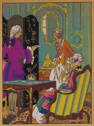 Illustration für Histoire de Manon Lescaut von Maurice Berty