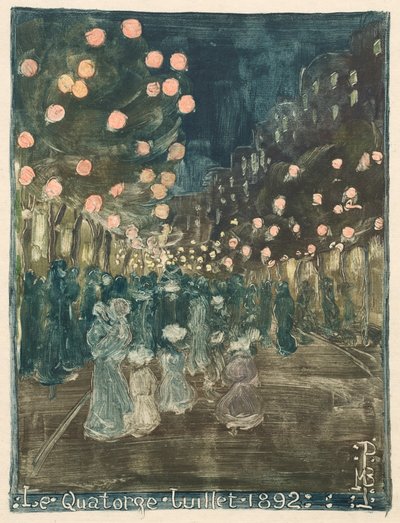 Nationalfeiertag, 1892 von Maurice Brazil Prendergast