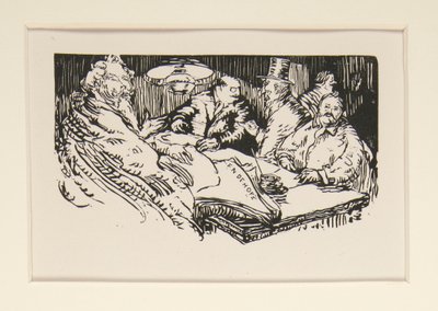 Les camelots de la Pensée, Illustration, S. 47 von Maurice Delcourt