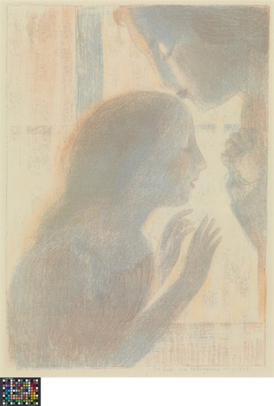 Es war ein religiöses Geheimnis, aus der Serie Amour von Maurice Denis
