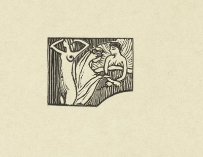 Illustration zu einem Gedicht aus der Gedichtsammlung Sagesse von Paul Verlaine von Maurice Denis