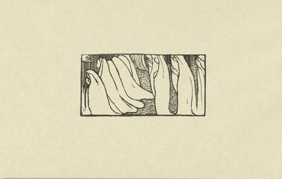 Illustration zu einem Gedicht aus der Gedichtsammlung Sagesse von Paul Verlaine von Maurice Denis