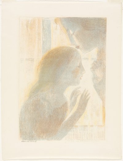 Es war ein religiöses Geheimnis, Platte vier aus Liebe von Maurice Denis