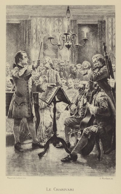 Der Charivari von Maurice Leloir
