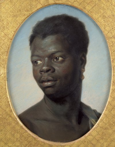 Porträt eines jungen Schwarzen, ca. 1751 von Maurice Quentin de La Tour