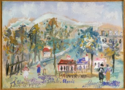 Die Auvergne, Die Heilige Maria von Maurice Utrillo