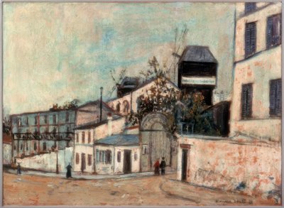 Le Moulin de la Galette von Maurice Utrillo