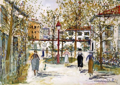 Montmartre von Maurice Utrillo