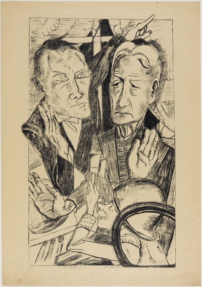 Die Familie (Familie Beckmann) von Max Beckmann