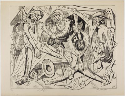 Die Nacht von Max Beckmann