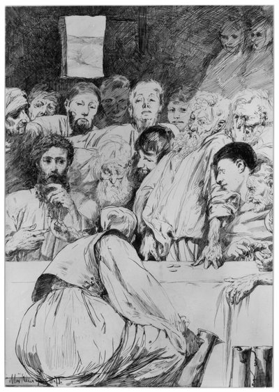 Der Zinsgroschen von Max Klinger