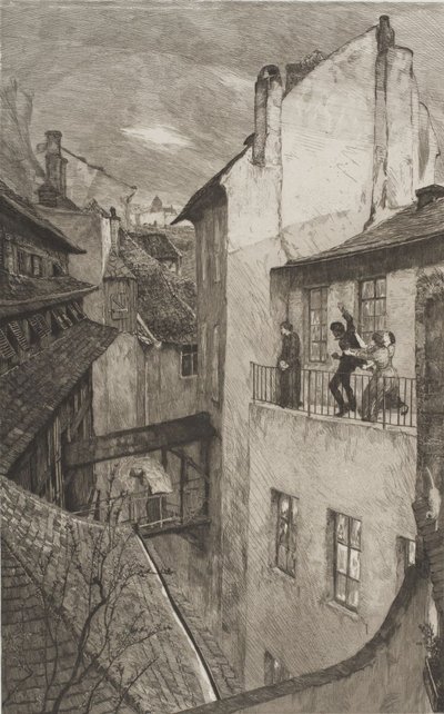 Eine Mutter I, aus Dramen Opus IX von Max Klinger