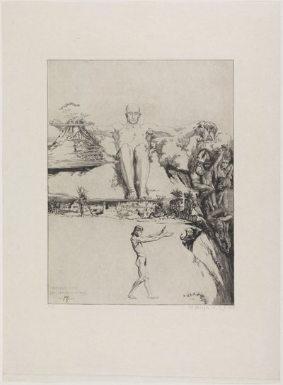 Integer vitae (Einzelblatt aus: Vom Tode, Zweiter Teil, Opus XI, Blatt 1) von Max Klinger