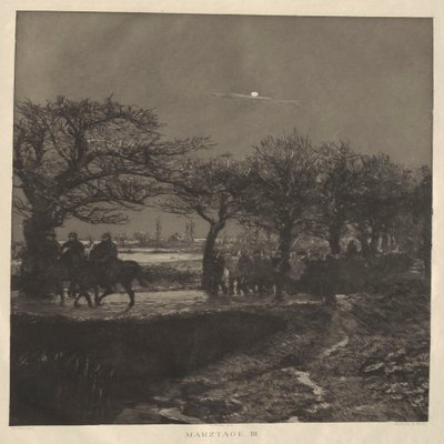 Märztage III von Max Klinger