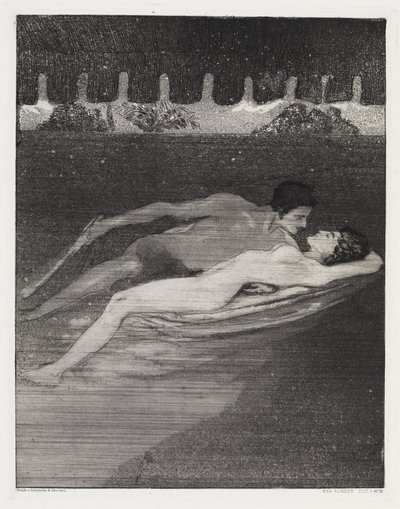Nacht (Zelt, Opus XIV, 1. Teil, Nr. 12) von Max Klinger