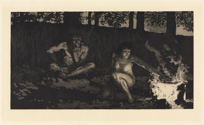 Vorwort II (Ein Leben, Opus VIII, Blatt 2) von Max Klinger