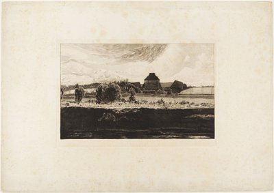 Sommernachmittag (Vier Landschaften, Opus VII, Blatt 4) von Max Klinger