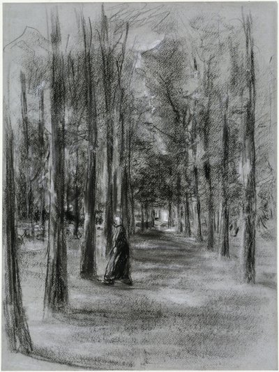 Allee in Laren von Max Liebermann