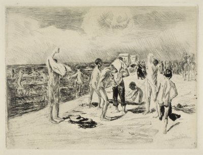 Badende Knaben von Max Liebermann