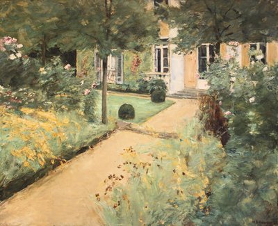 Berlin-Wannsee, Max Liebermann, Nutzgarten an der Villa von Max Liebermann