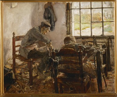 Schusterwerkstatt von Max Liebermann