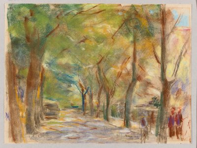 Colomierstraße in Wannsee von Max Liebermann