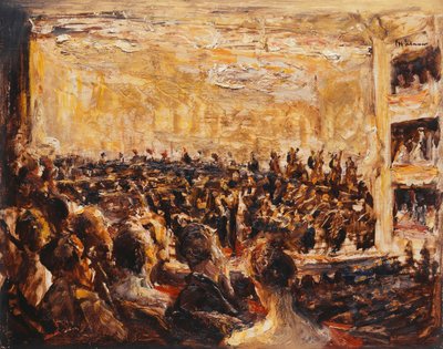Konzert in der Oper, 1923 von Max Liebermann