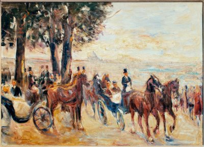 Corso auf dem Monte Pincio von Max Liebermann