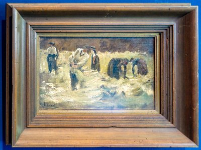 Getreideernte von Max Liebermann