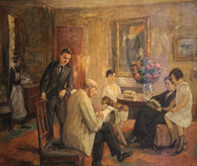 Die Familie Liebermann von Max Liebermann