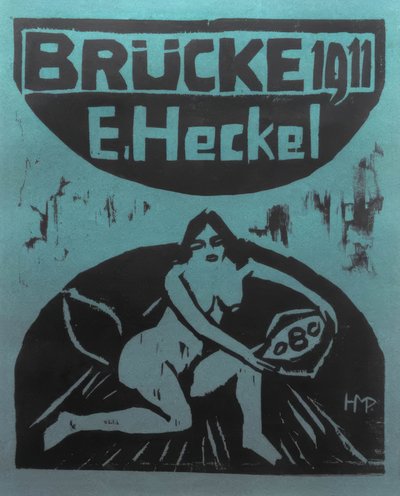 6. Jahresmappe der K.G. Brücke für das Jahr 1911 für Heckel von Max Pechstein