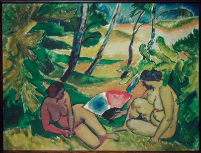 Die Badenden von Max Pechstein