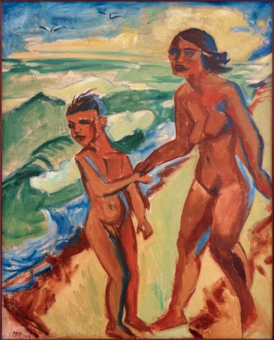 Feuchter Tag von Max Pechstein