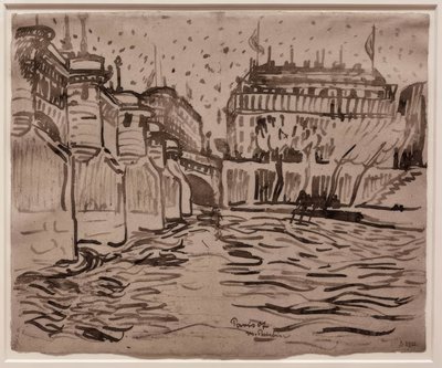 Paris, Pont Neuf von Max Pechstein
