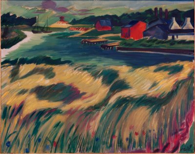 Wogendes Feld von Max Pechstein