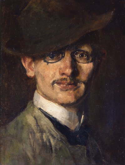 Selbstbildnis von Max Slevogt