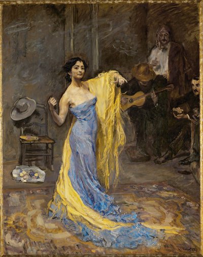Die Tänzerin Marietta di Rigardo von Max Slevogt