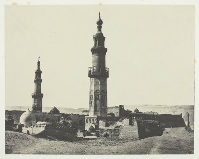 Moschee von Aly-Bey, Girgeh, Oberägypten, 1849-51, gedruckt 1852 von Maxime Du Camp