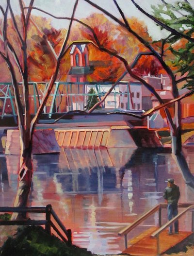Herbstflussfischer von Maxine Shore