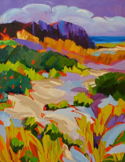 Lebendige Küstenlandschaft von Maxine Shore