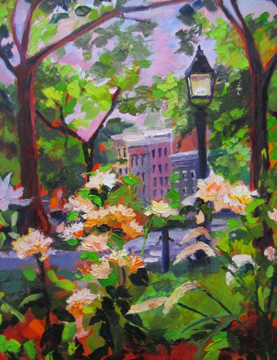 Lebendiger Stadtgarten von Maxine Shore