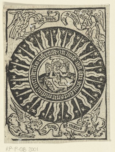Das Jesuskind züchtigt sich selbst von Meester van de Delbecq Schreiber Passie (attributed to)