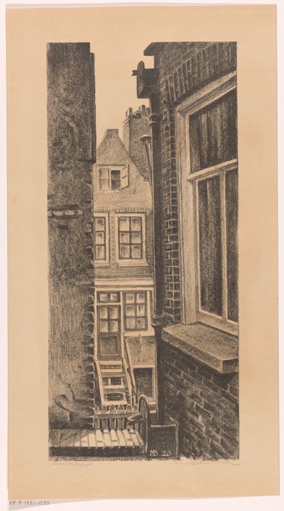 Durchblick von Meijer Bleekrode (signed by artist)