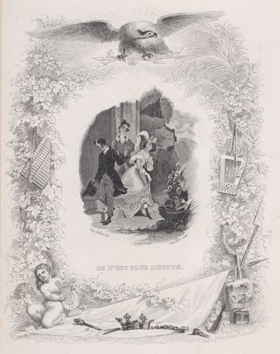 Es ist nicht mehr Lisette, aus Die Lieder von Béranger von Melchior Péronard, Auguste Blanchard I
