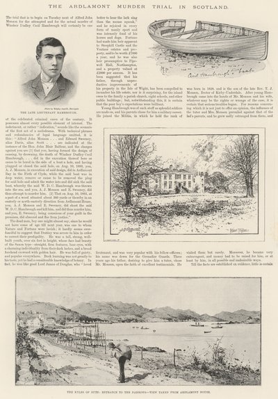 Der Ardlamont-Mordprozess in Schottland von Melton Prior