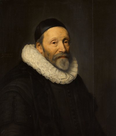 Porträt von Johannes Wtenbogaert von Micchiel Jansz van Mierevelt