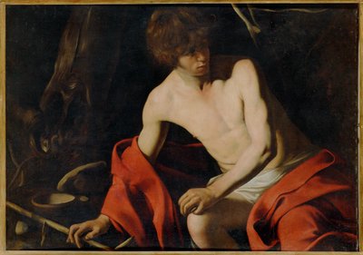 Johannes der Täufer von Michelangelo Merisi da Caravaggio