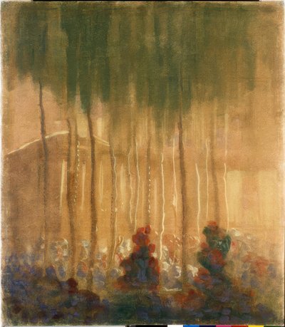 Sommer (III) von Mikalojus Konstantinas Čiurlionis