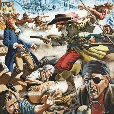 Piraten von Mike (20th century) White