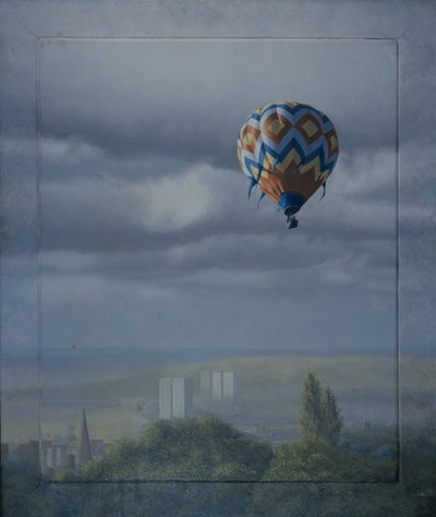 Ballon über Sheffield von Mike Briscoe